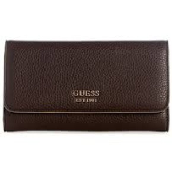 GUESS Women's Lyndi Slim Trifold Wallet - Picture 1 of 3